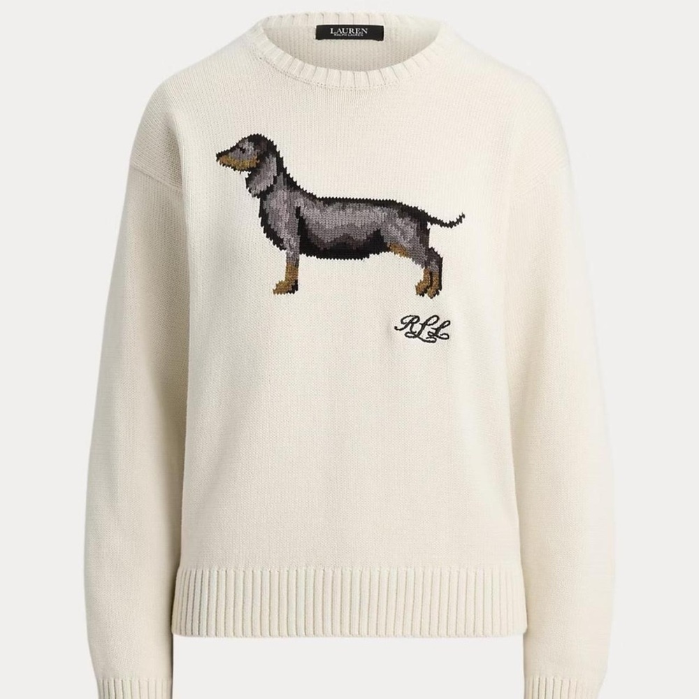 Ralph Lauren dachshund sweater BNWT